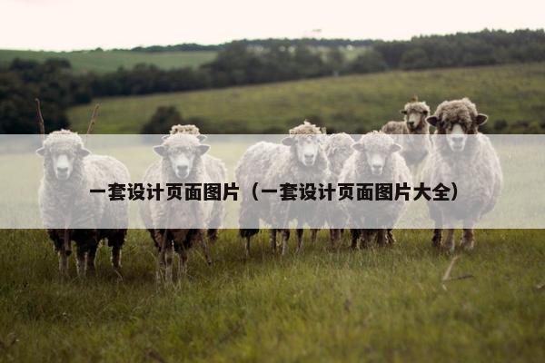 一套设计页面图片（一套设计页面图片大全）