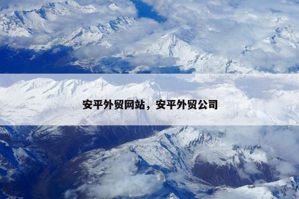安平外贸网站，安平外贸公司