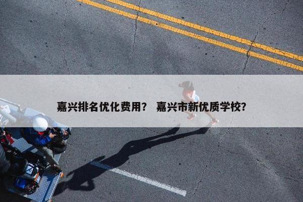 嘉兴排名优化费用？ 嘉兴市新优质学校？
