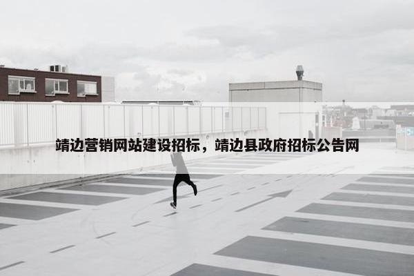 靖边营销网站建设招标，靖边县政府招标公告网