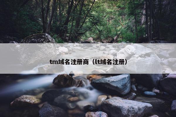 tm域名注册商（lt域名注册）
