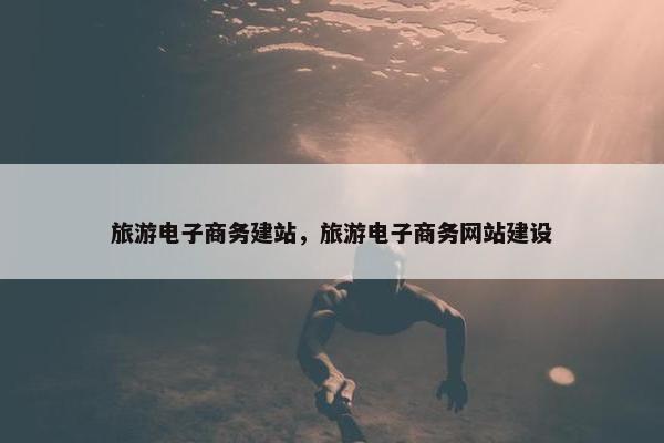 旅游电子商务建站，旅游电子商务网站建设