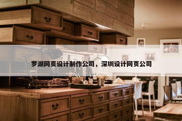 罗湖网页设计制作公司，深圳设计网页公司