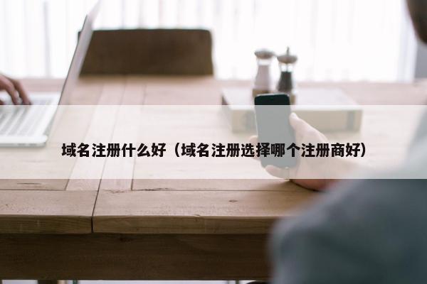 域名注册什么好（域名注册选择哪个注册商好）