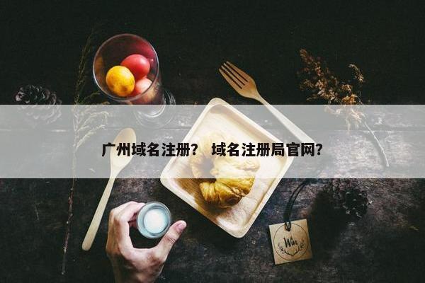 广州域名注册？ 域名注册局官网？