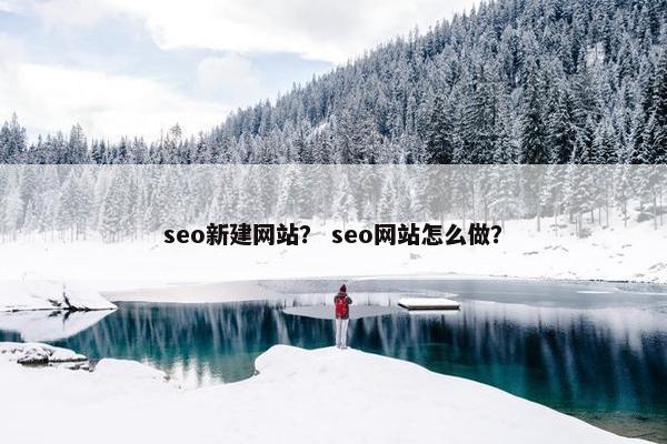 seo新建网站？ seo网站怎么做？