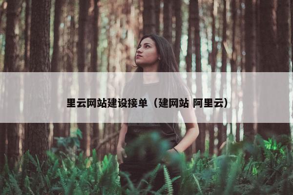 里云网站建设接单（建网站 阿里云）