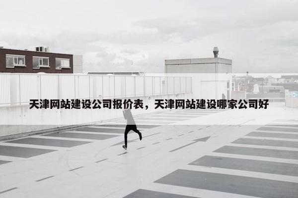 天津网站建设公司报价表，天津网站建设哪家公司好