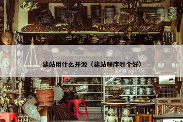 建站用什么开源（建站程序哪个好）